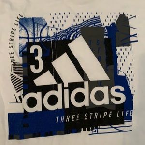 Adidas graphic tee shirt